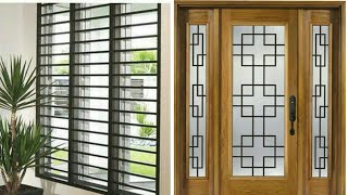 Modern Window Grill Design Ideas  Modern Home Iron Wooden Aluminium UPVC Window Types [upl. by Rimidalb18]