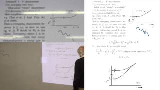 The Physics of Superconducting Devices  Anthony Leggett  Lecture 6  2014 [upl. by Paderna]