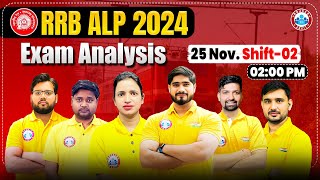 RRB ALP Exam Analysis 2024  25 Nov 2nd Shift Exam Review  RRB ALP CBT01 Paper Solution By RWA [upl. by Karine524]