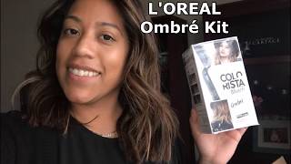 Highlights en casa DIY LOREAL OMBRE KIT [upl. by Tnias]