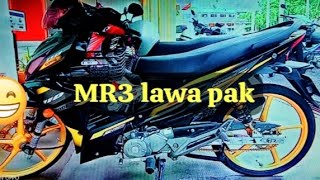 MODENAS KRISS MR3 CUN MEKAP MASUK AKSESORI TAMBAHAN  smart motor ni rupanya kalau kena mekap cantik [upl. by Beisel]