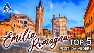 EmiliaRomagna Top 5 Città e Luoghi da Visitare  4K [upl. by Cofsky]