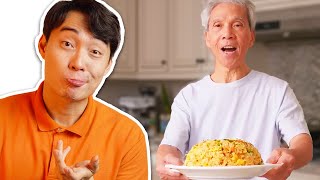 Uncle Roger Review BIGGEST FRIED RICE MYTH Made with Lau [upl. by Slinkman507]