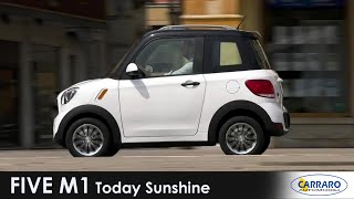 FIVE M1 Today Sunshine  Auto Elettrica CityCar Minicar Spot TV [upl. by Aicilihp625]