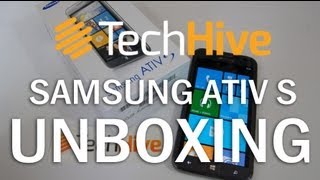 Samsung Ativ S mit Windows Phone 8 im Unboxing Deutsch [upl. by Natanhoj]