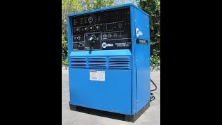 Miller Syncrowave 350 Tig Arc Welder CC AC DC Welding Power Source [upl. by Darryn]