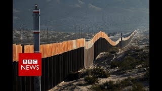 Life in the Shadow of USMexico border Wall  BBC News [upl. by Eelik]