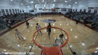 4th quarter Seaforth vs Northwood basketball view from behind the backboard  2224 [upl. by Perreault833]