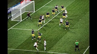 Kroos goal vs Sweden from the stands [upl. by Josepha]