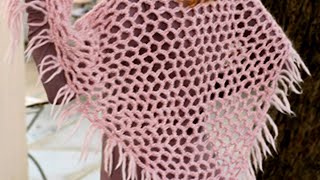 How to make this beautiful crochet shawl made in 1 day  কুশিকাটার ত্রিকোণ ডিহাইন [upl. by Bush]