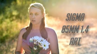 Sigma 85mm 14 Art Review [upl. by Preston]