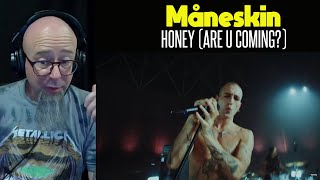 Måneskin  HONEY ARE U COMING Official Video Reaction [upl. by Niuqauj]