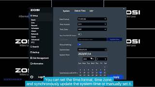 How to Modify the NVR System Time [upl. by Conn615]