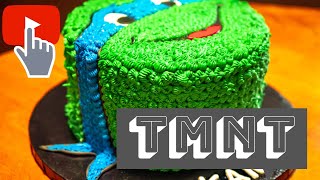 Teenage Mutant Ninja Turtle Cake TMNT Birthday Cake [upl. by Fiske]