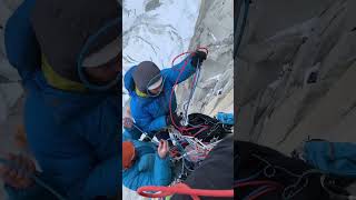 spaghetti when climbing Torres del paine in patagonia [upl. by Ingram834]