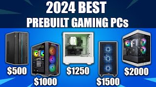 Best Prebuilt Gaming PCs 2024  Every Budget 5002500  January Round Up [upl. by Olenolin]