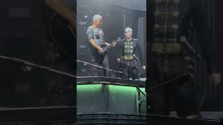 Rammstein konzert Till und Oliver spielen stadiumtour2024 rammsteintour tilllindemann oliver [upl. by Veats497]