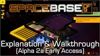 Spacebase DF9  Space Station Sim  Explanation Gameplay amp Walkthrough  WITH GIVEAWAY [upl. by Essam912]