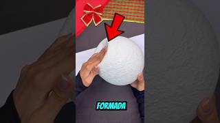 Creación de un muñeco de nieve con servilletas 😮 [upl. by Uokes]