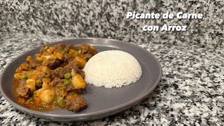 ¿Quieres COCINAR Algo RÁPIDO y SABROSO Prepara un DELICIOSO y RICO PICANTE DE CARNE ¡Muy FÁCIL [upl. by Valdis736]