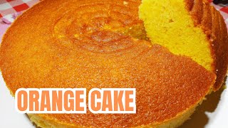 Orange Cake Recipe  How To Make Moist Orange Cake  Bata Medy [upl. by Eelime]