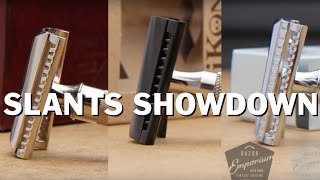 Double Edge DE Safety Razor Slant Showdown [upl. by Eisserc]