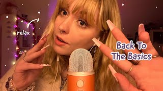 The CLASSIC ASMR Triggers Mouth Hand  Nail Sounds Hand Movements Personal Attention Up Close ✨ [upl. by Ynnub]