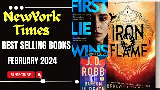 New York Times Best Selling Books February 2024 [upl. by Immak]