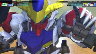 SD Gundam G Generation Genesis Gundam Barbatos Lupus All Attacks [upl. by Cid738]