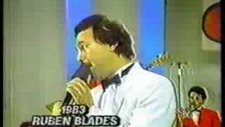 RUBEN BLADES  Pedro Navaja  video 1983 en la TV Dominicana [upl. by Barb625]