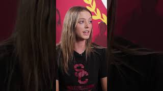 Madison Pietsch on Her Athleticism  USC Womens Volleyball shorts uscathletics athletemindset [upl. by Acihsay140]