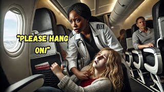 A WHITE GIRL IS LOSING HER LIFE ON A PLANE ONLY A BLACK WOMAN SURGEON CAN SAVE HER [upl. by Nileuqcaj890]