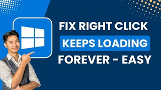 Fix Right Click Keeps Loading Forever in Windows 10 11 [upl. by Yasdnil165]