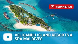 Veligandu Island Resorts amp Spa in Rasdhoo Nord Ari Atoll  Malediven [upl. by Edbert]