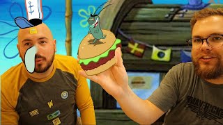 We Tried the Krabby Patty Meal at Wendys krabbypatty [upl. by Kalila740]