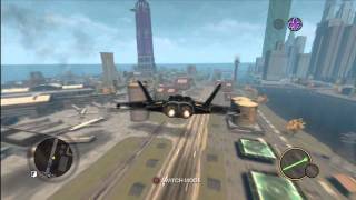 Saints Row The Third  Attrazione vs F69VTOL Race [upl. by Dorcia109]