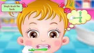 Kids Games Videos  Baby Hazel Brushing Time HD [upl. by Ayadahs]