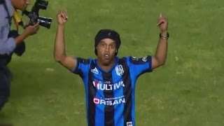 Ronaldinho Official Presentation at Querétaro  Presentación de Ronaldinho Querétaro  13092014 HD [upl. by Bound]