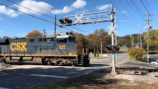 CSX ES44AH 940 Leads Manifest M54101 on 11224 [upl. by February688]