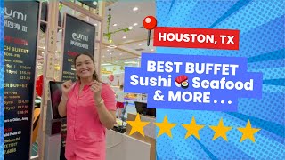 Umi Premium Buffet HoustonTX Culinary Adventure of Sushi Sashimi and More 🎉🍣🍜✨ [upl. by Dominick]