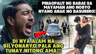 PINAGPALIT NG BABAE SA MATANDANG MAYAMAN ANG NOBYO NYANG ANAK NG BASURERO [upl. by Fiann]