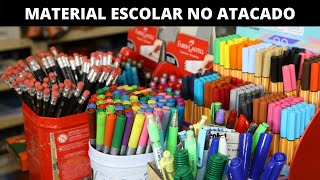 FORNECEDORES DE MATERIAL ESCOLAR Veja onde comprar no atacado [upl. by Fenelia]