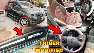 TRIBER RXL FULLY MODIFIED🔥pura interior hogya change🔥mzaa agya [upl. by Ama]