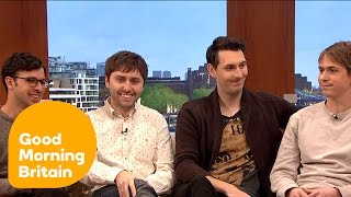 The Inbetweeners Cast Interview Improvising amp Life Behind The Scenes  Good Morning Britain [upl. by Ahtilat]