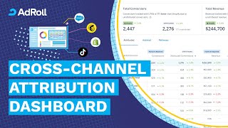 CrossChannel Attribution Dashboard Consolidate Performance Data Across Platforms To Improve ROI [upl. by Ethelin]