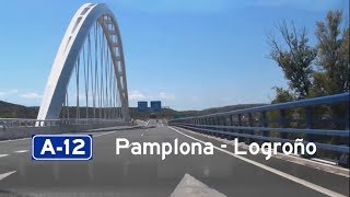 E A12 Pamplona  Logroño [upl. by Vaules40]