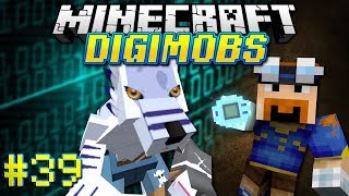 Minecraft DIGIMOBS EP 39  The Howl of WereGarurumon [upl. by Eralcyram208]