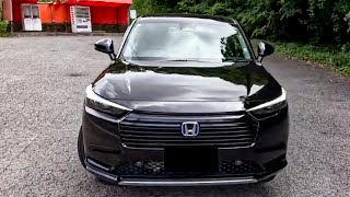 New 2024 Honda Vezel EHEV Z Black Color  Outside and Inside [upl. by Neerac]