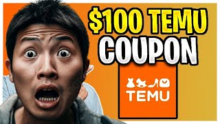 Temu Coupon Code  100  90 OFF  January 2024 [upl. by Ettenrahs]