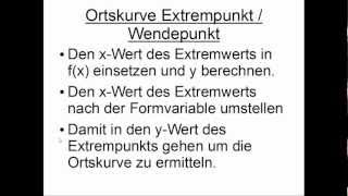 Ortskurve Eextrempunkt und Wendepunkt [upl. by Ruff]